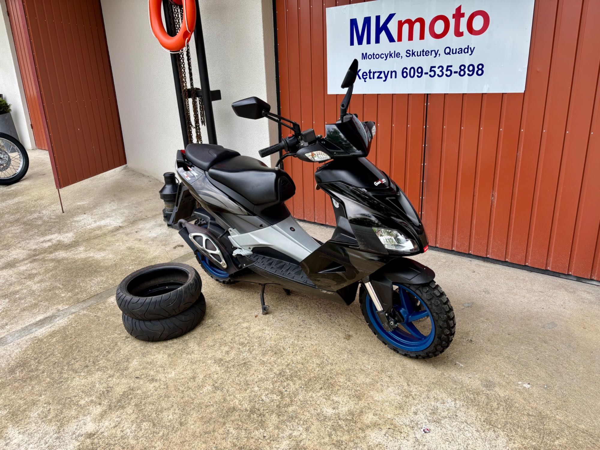 Aprilia SR 50 Factory Austria Nowe Opony Raty Transport