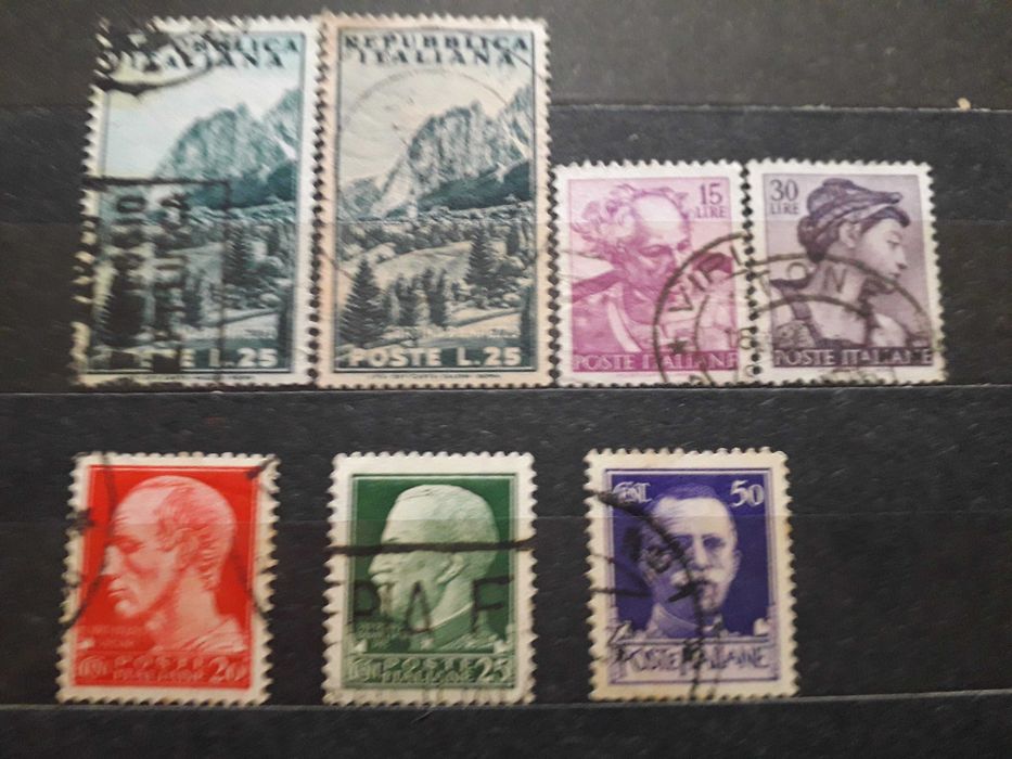 znaczki pocztowe Włochy 14 szt.