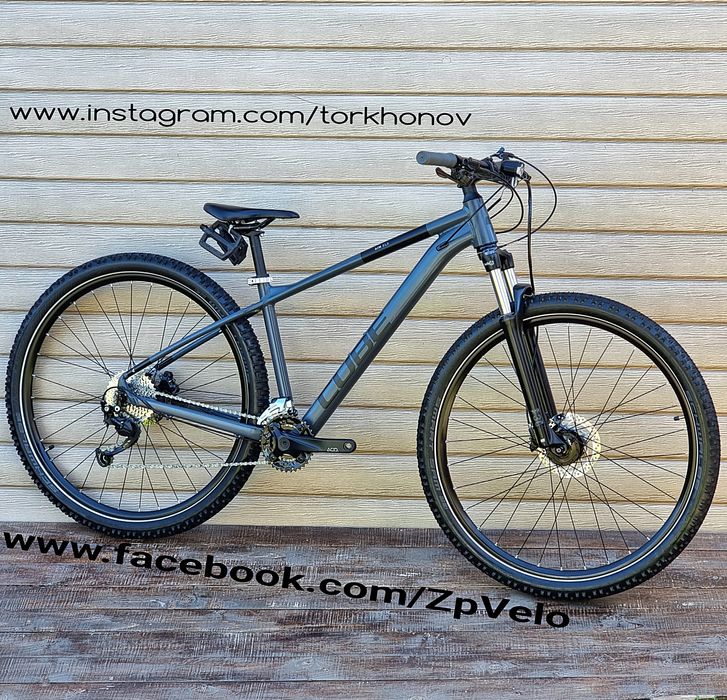 29 CUBE AIM SLX 2023 Вилка 100мм Shimano Alivio Disc Гідравлика LED