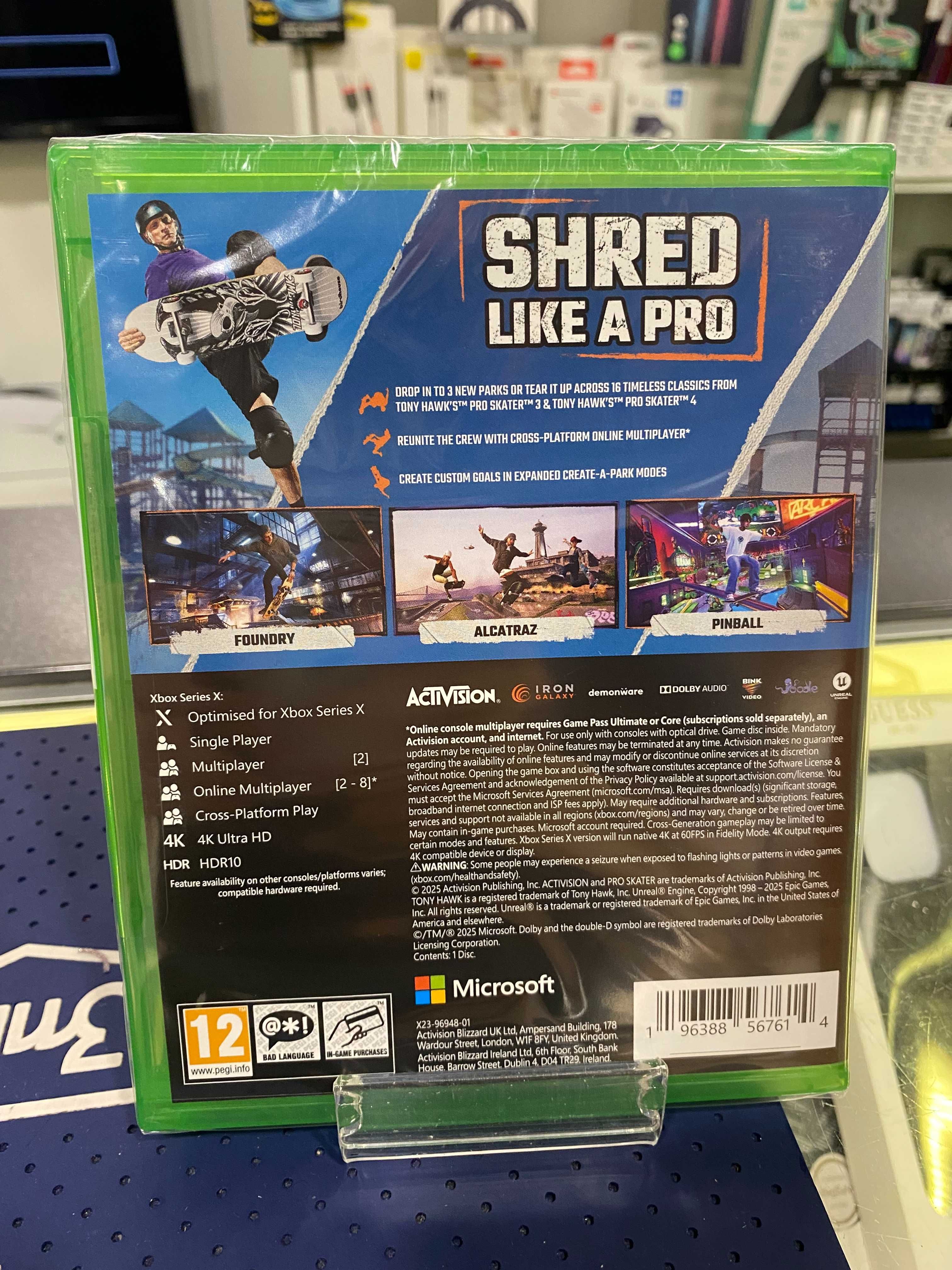 Tony Hawk's Pro Skater 3+4 Xbox One (NOWA)