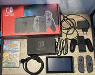 Nintendo Switch V2 + Animal Crossing + Caixa e Acessórios | Bom estado