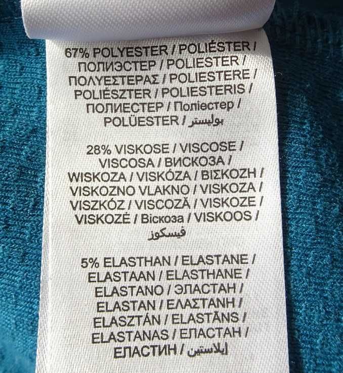 Elegancka klasyczna turkusowa morska bluzka Christian Berg 28% wiskoza