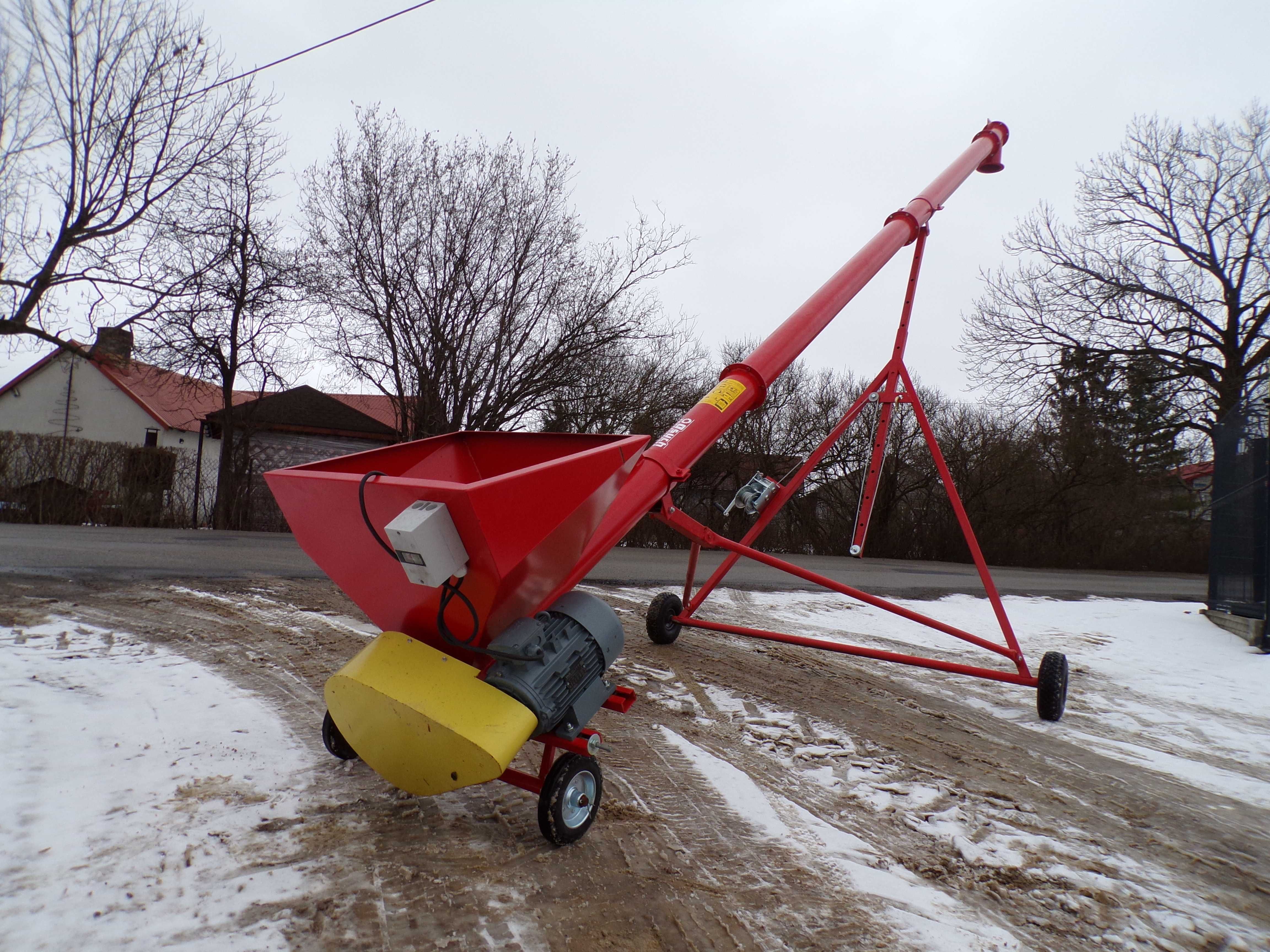 żmijka do zboża/ podajnik przenośnik/ ssący/ tłoczący/ wózek/ 2-12m