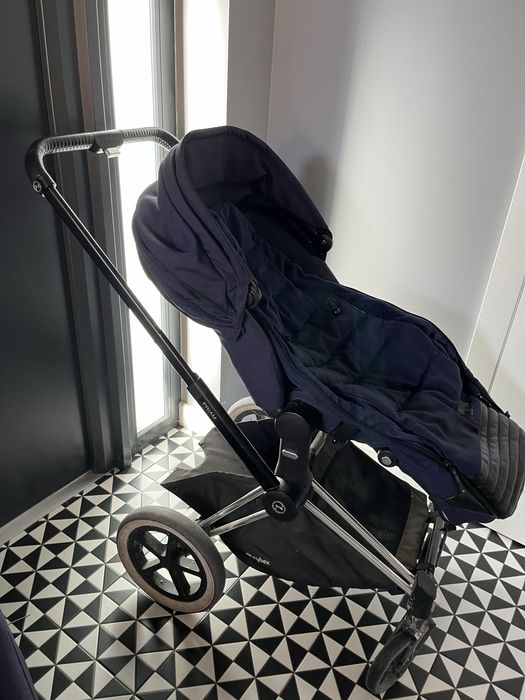 Cybex priam gondola i spacerowka kolor granatowy