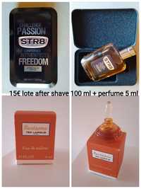 Lote After Shave + perfume