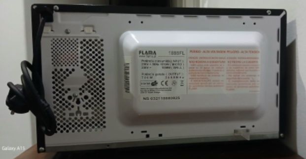 Microondas Flama 1888 FL c/Grilo Preto