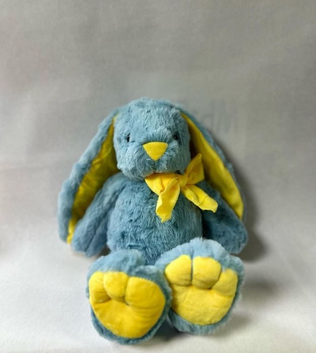 Іграшка м'яка зайчик