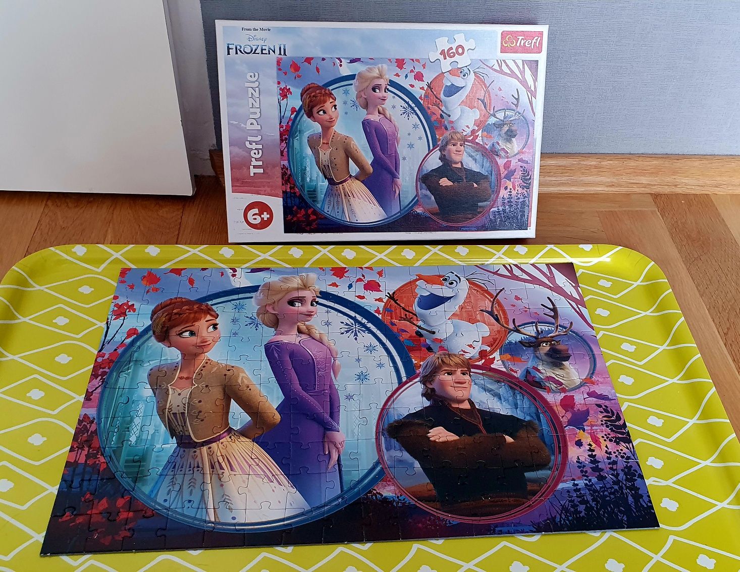 Puzzle Trefl 15374 Kraina Lodu (Frozen, Elsa, Anna, Olaf) 160