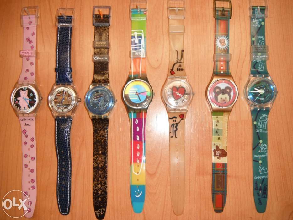 Relógios swatch originais de coleção