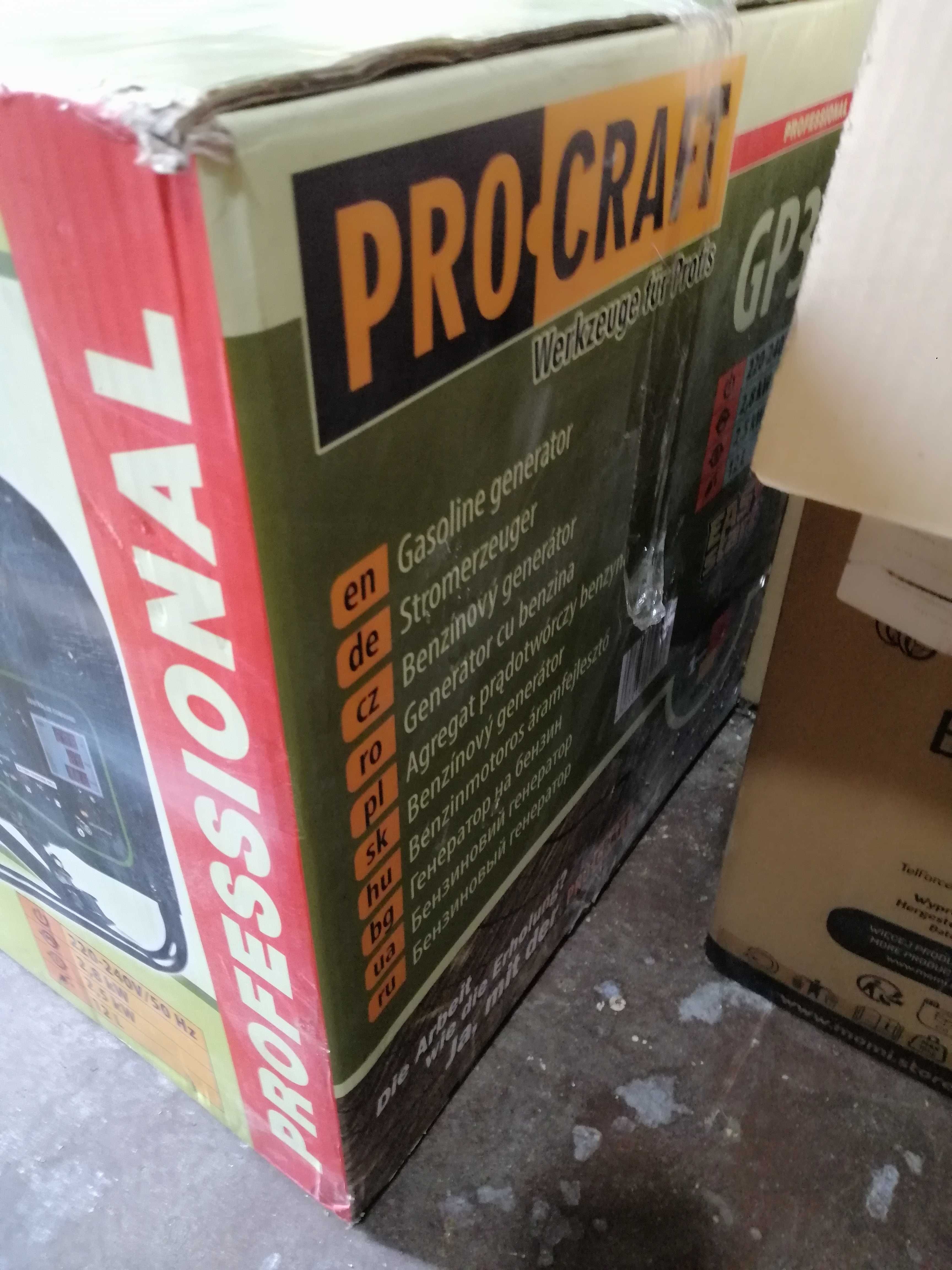 Генератор бензиновый Procraft GP30 2.5 кВт