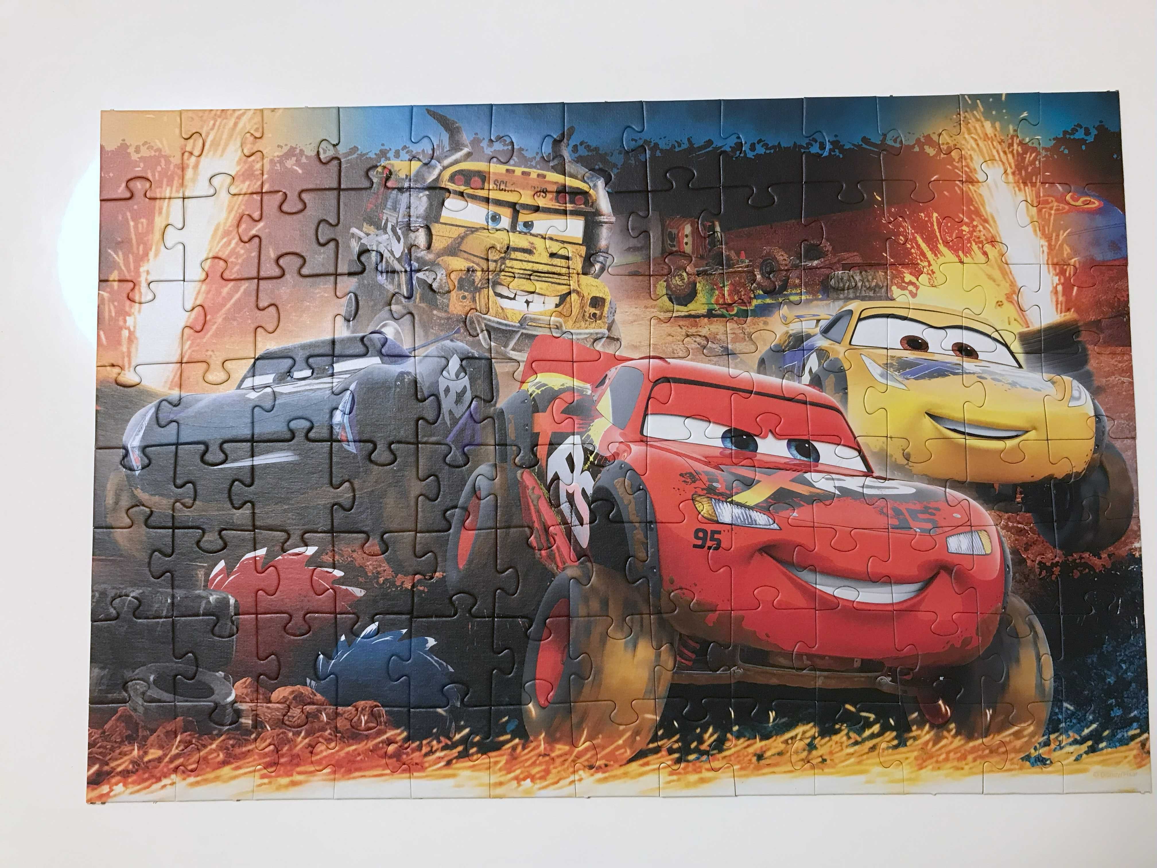 Puzzle Trefl 100szt Auta Cars +5