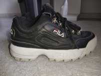 Buty sneakersy Fila disruptor 37 36 czarne viral okazja