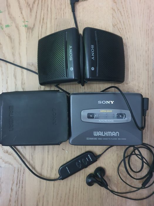 Sony WM-EX502 Walkman Vintage + osprzęt