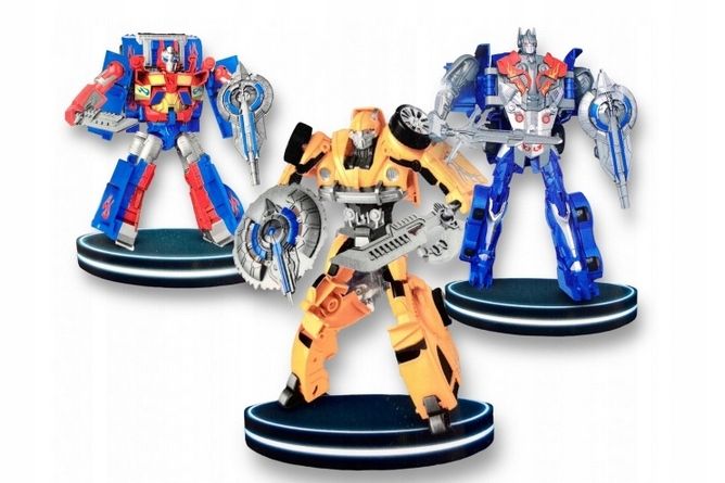 Roboty Transformers Figurki Robot Samochód Bumblebee Optimus