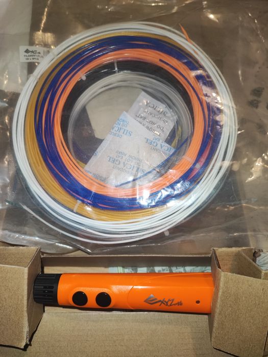 3Д ручка, комплект, блок живлення, проволока