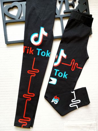 Лосини тик ток tik tok для гимнастики школи штани для близнюків