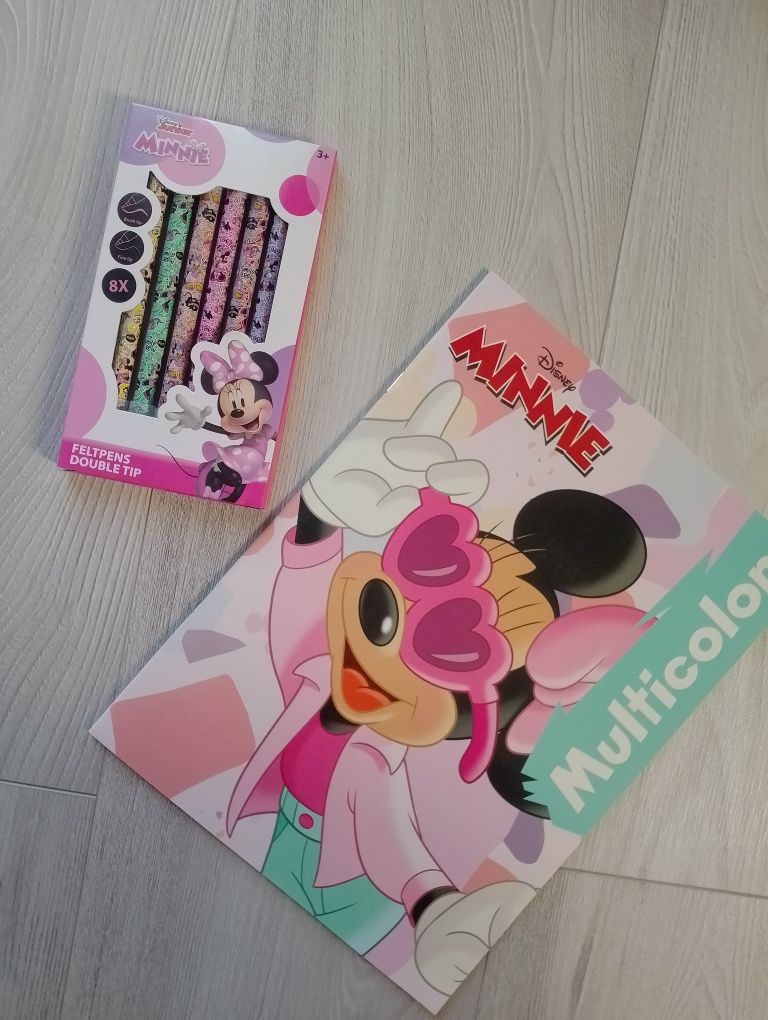 Minnie Mouse kolorowanka Multicolor+ markery