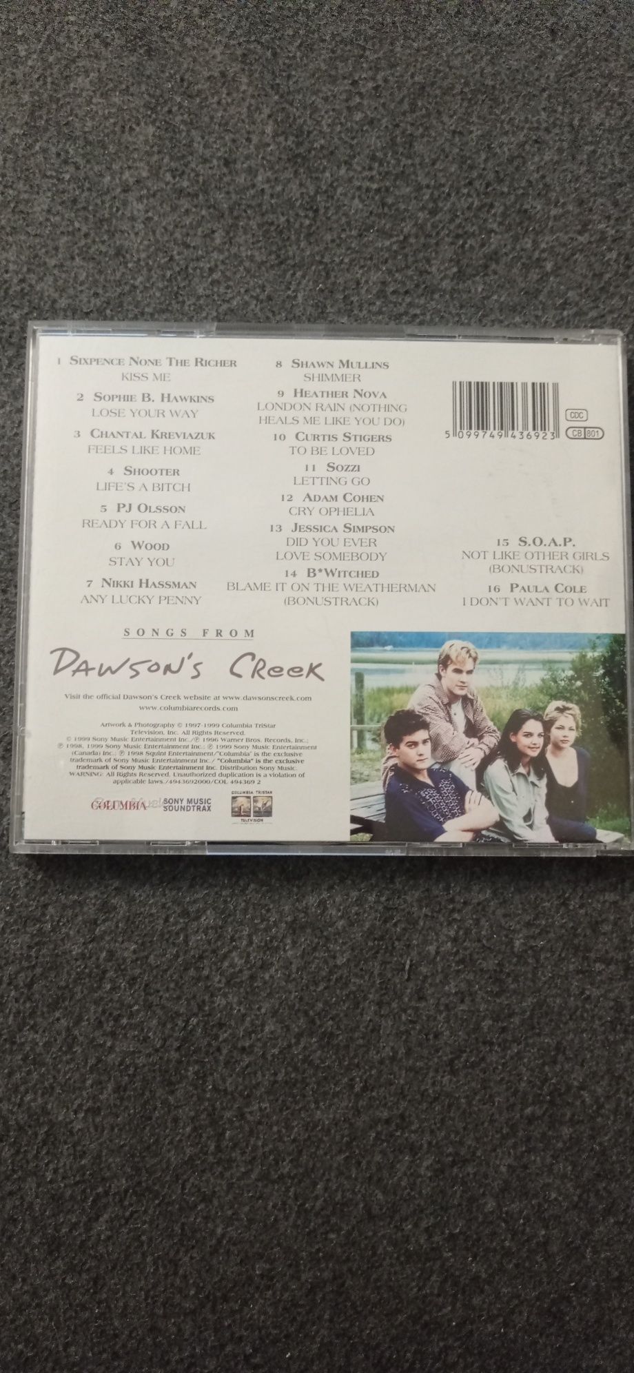 Dawson's creek CD, jezioro marzeń