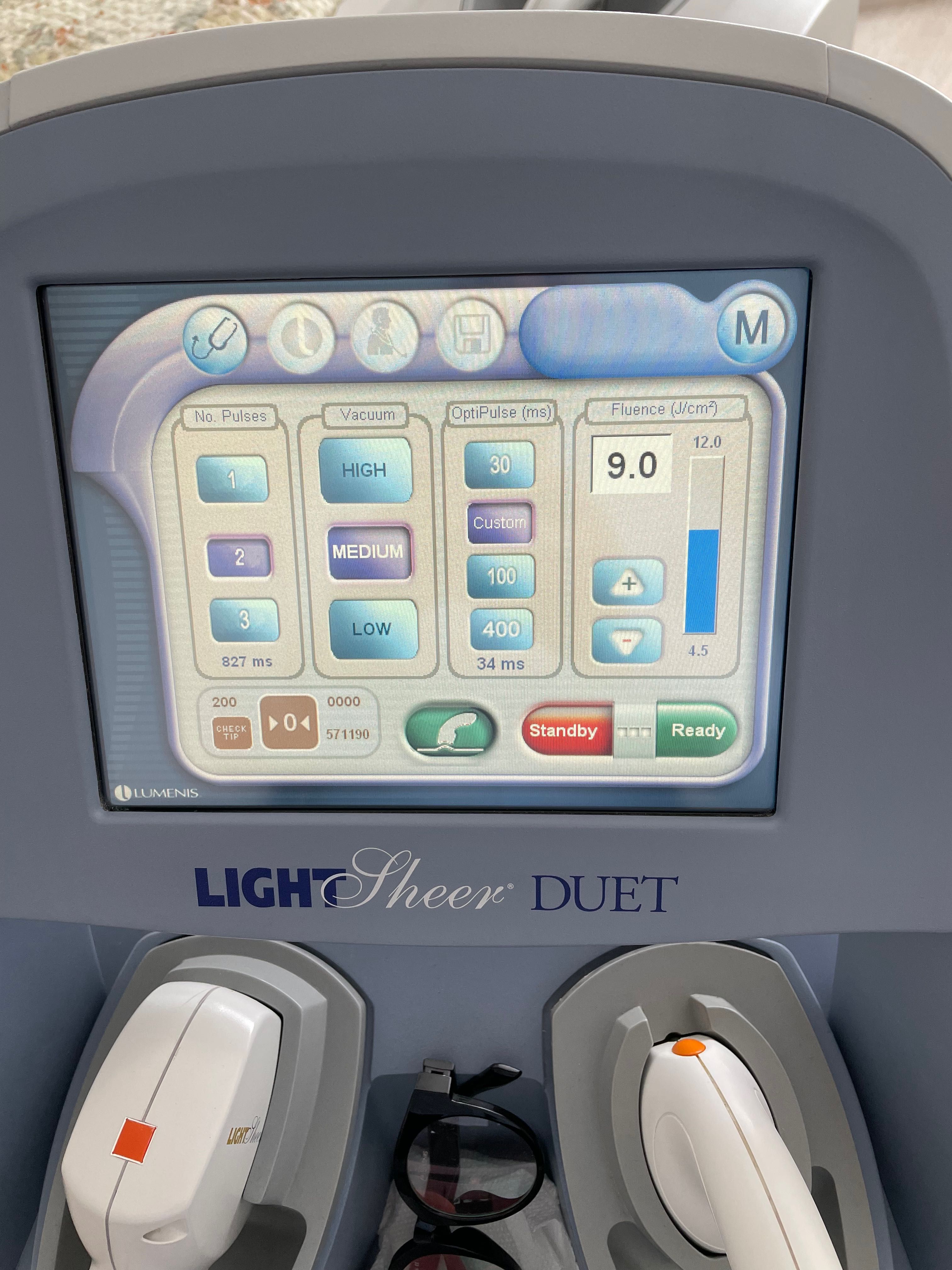 3900 zł Lumenis Lightsheer Duet