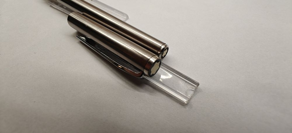 Pióro wieczne Montblanc Noblesse Slimline stalowe