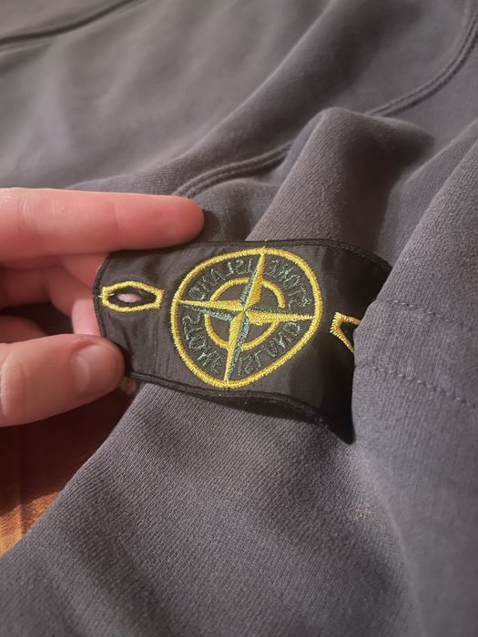 Zipp hoodie Stone island asphalt