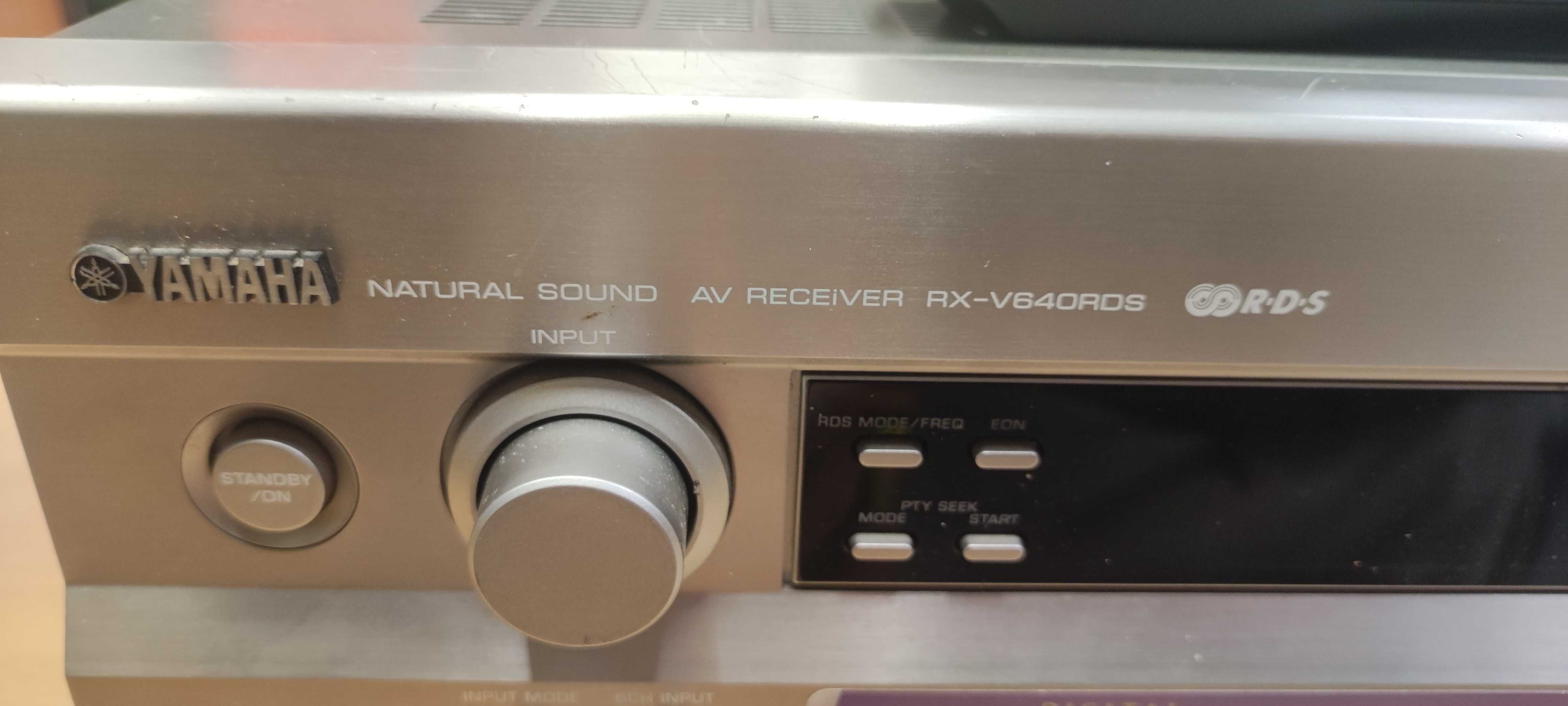 Amplituner YAMAHA RX-V640RDS z pilotem -Komis MADEJ Dębica
