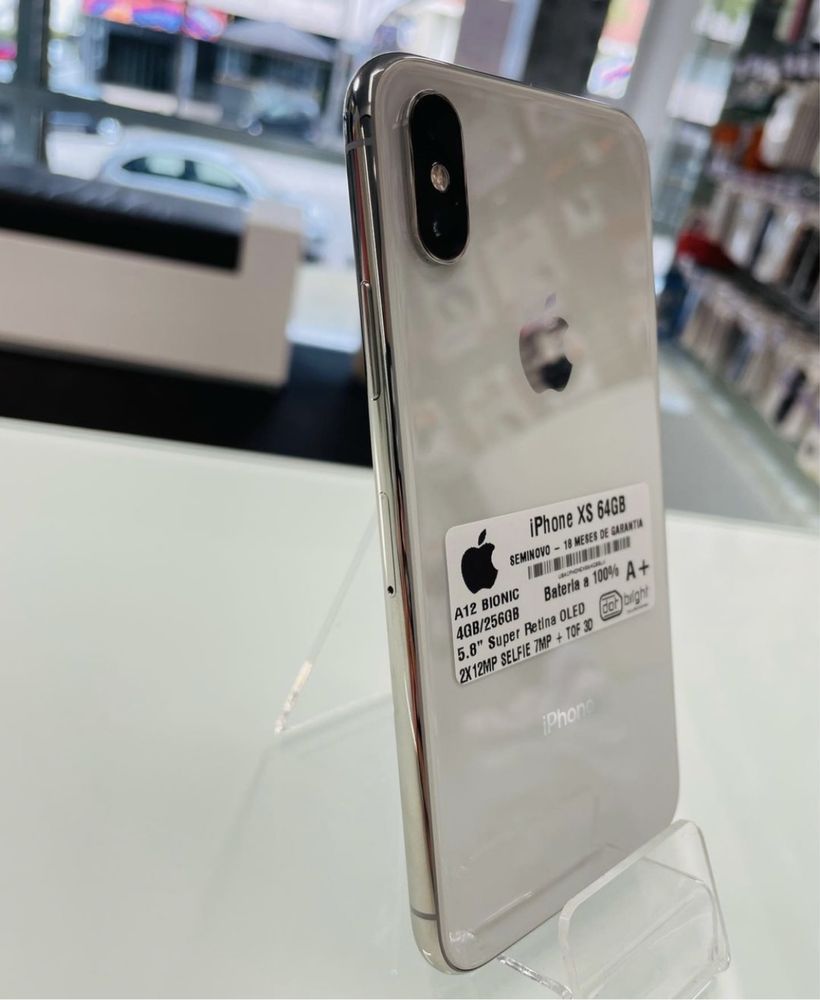 Iphone xs 64gb silver nota fiscal