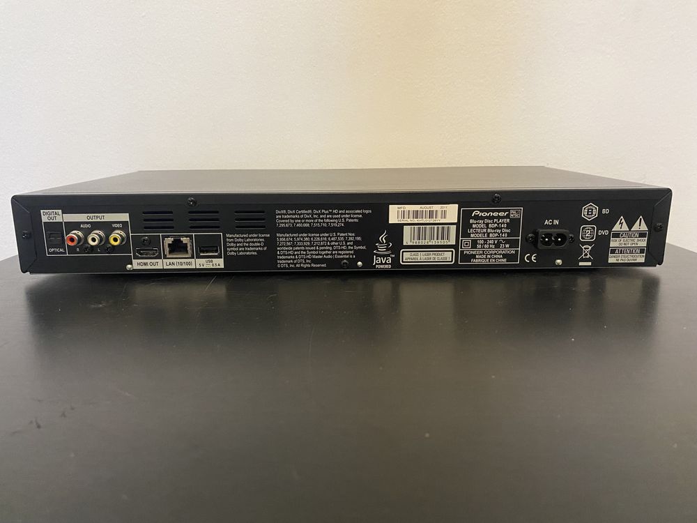 Blu-Ray програвач CD DVD Pioneer BDP-140