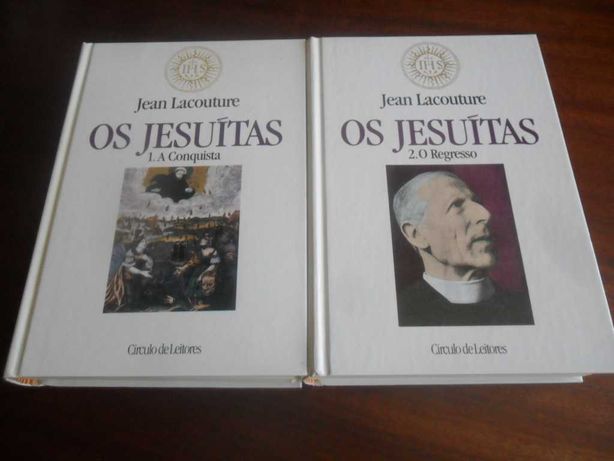 "Os Jesuítas" - 2 Volumes de Jean Lacouture - 1ª Edição de 1993
