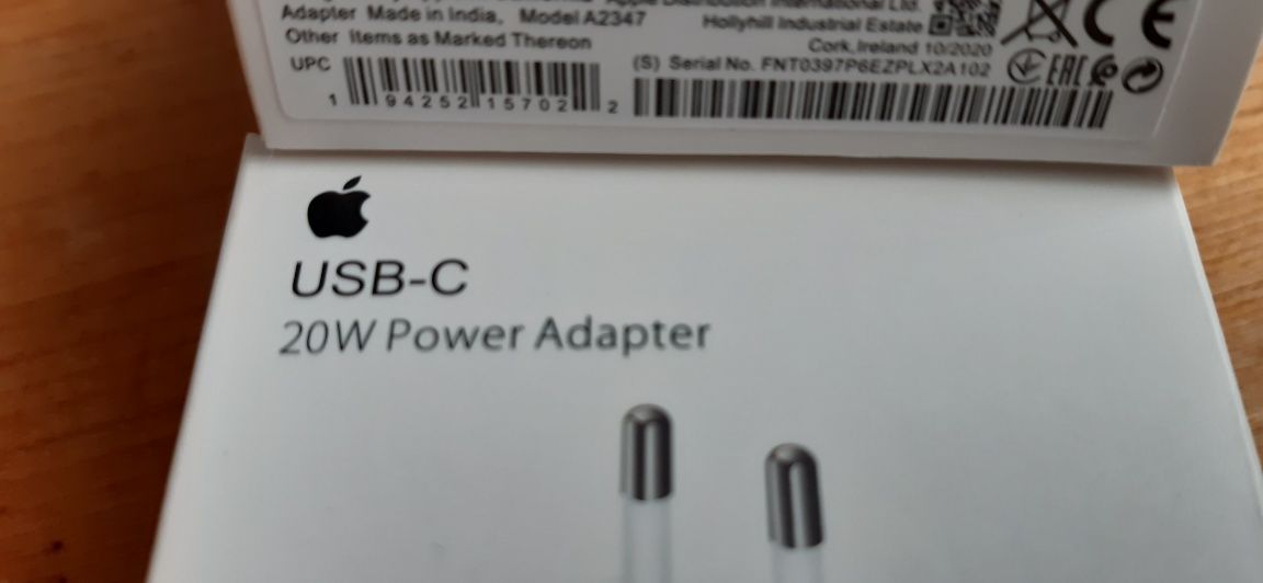 Zasilacz do iPhone USB-C 20W NOWY