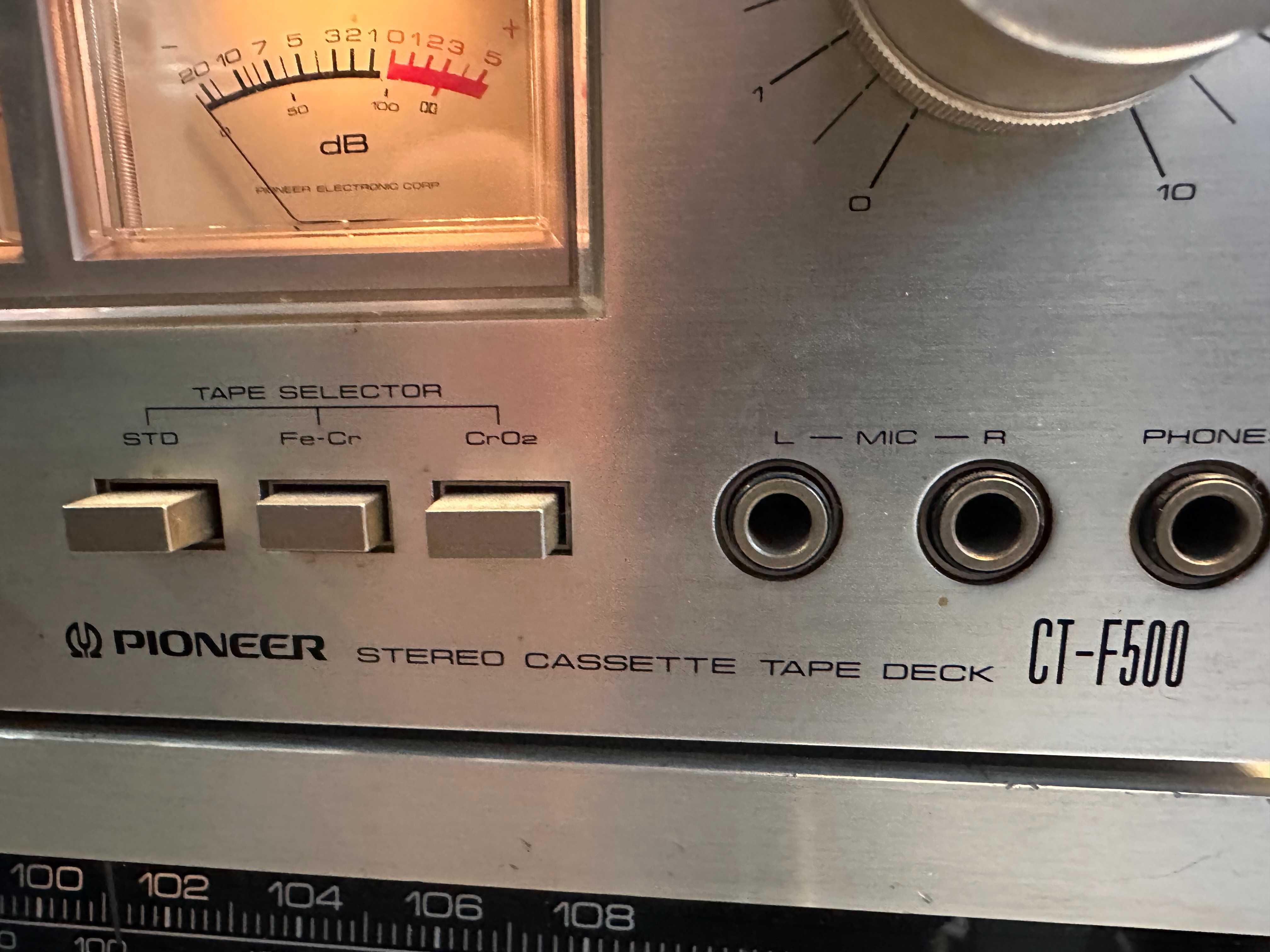 Wieża Pioneer SA-606,Deck ct-f500,tuner tx-606 piękny zestaw  vintage