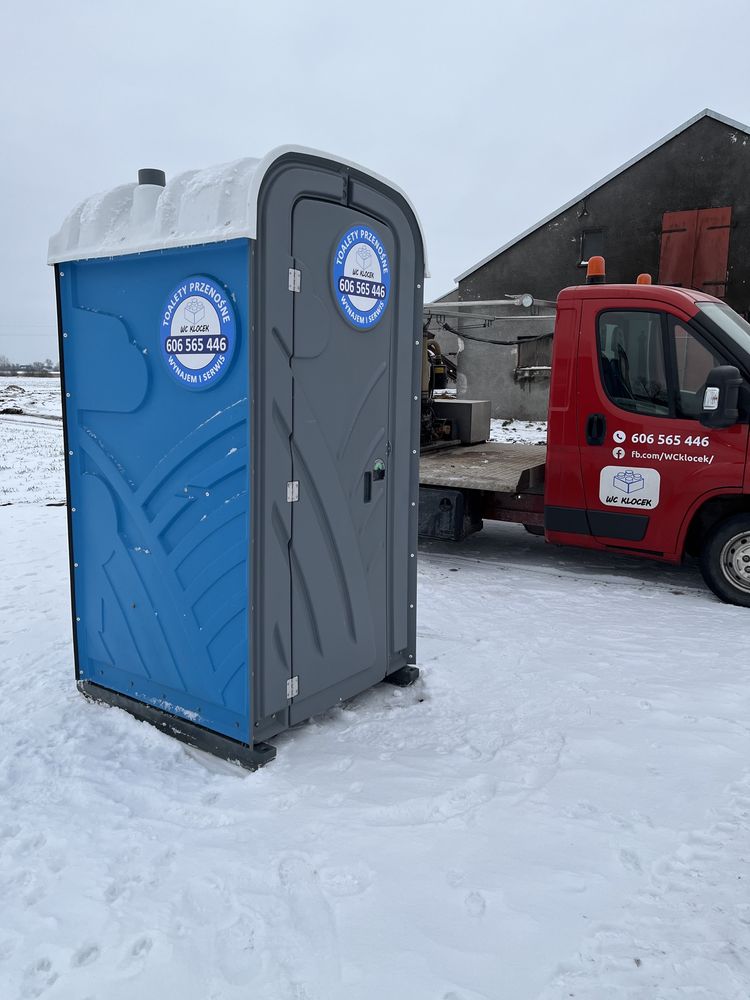 Wynajem i serwis toalet przenośnych - WC Klocek