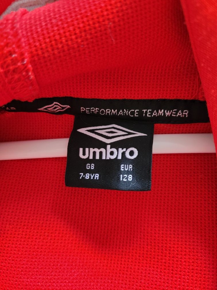 Umbro Bluza treningowa bluza piłkarska głupi rękaw sportowa r.128-134