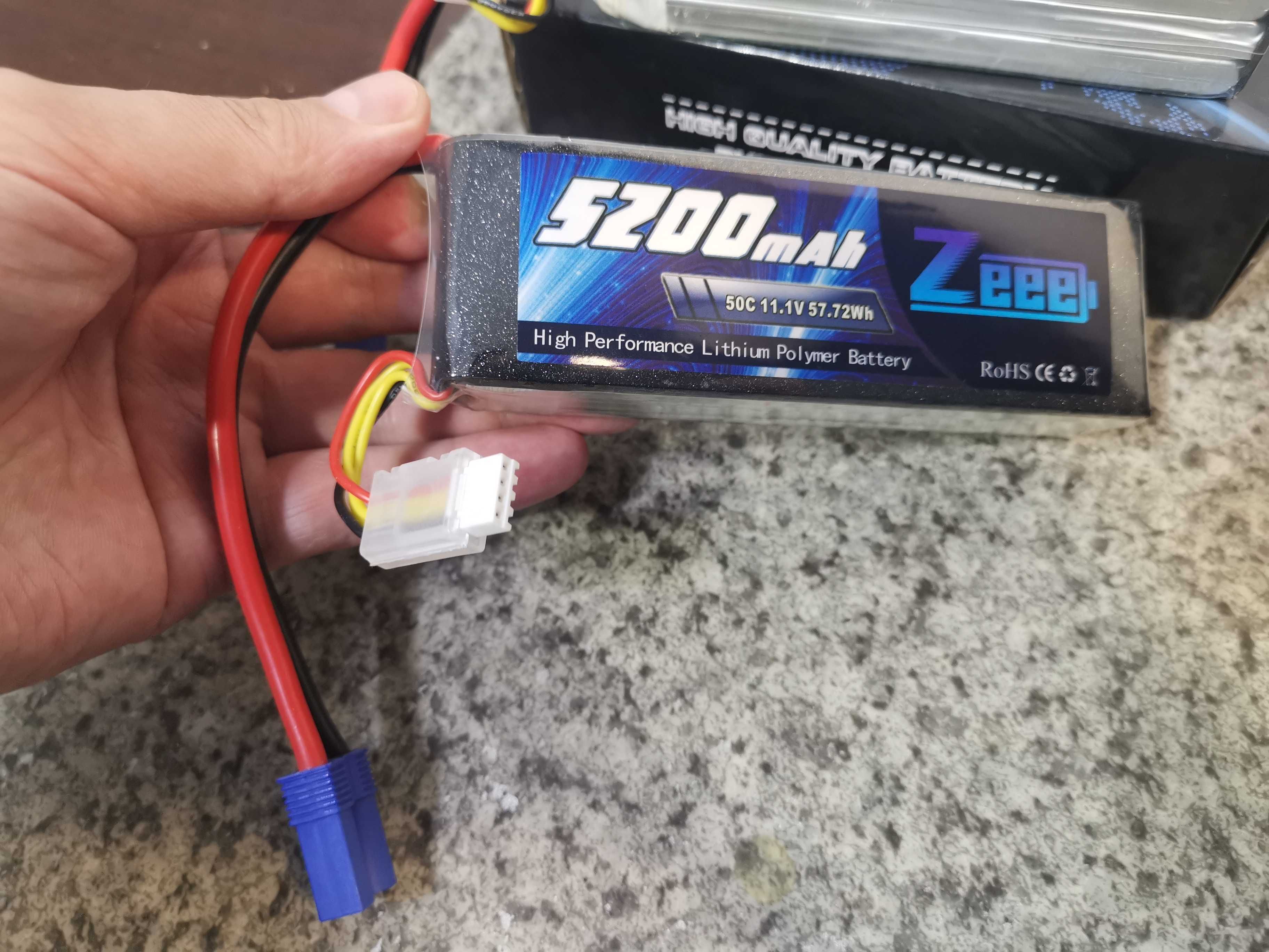 RC аккумулятор Zeee LiPo 2S 3S 6S 7200mAh 15000mAh батареї