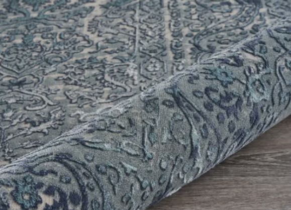 Tapete runner blue