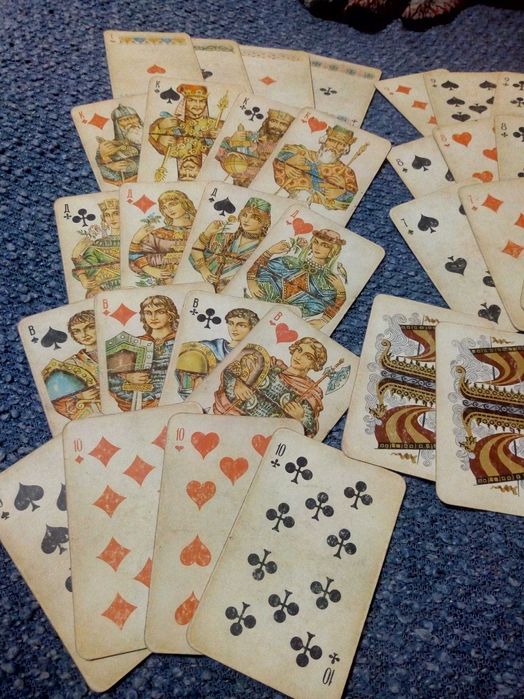 Карты"Славянские" Ленинградского завода СССР