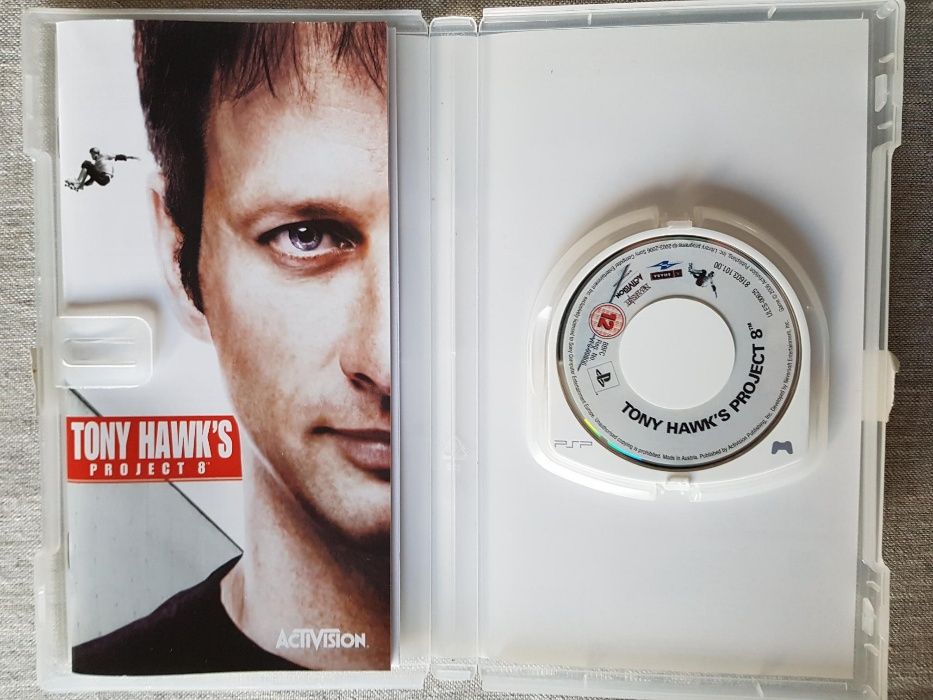 Jogo PSP Tony Hawk´s Project 8
