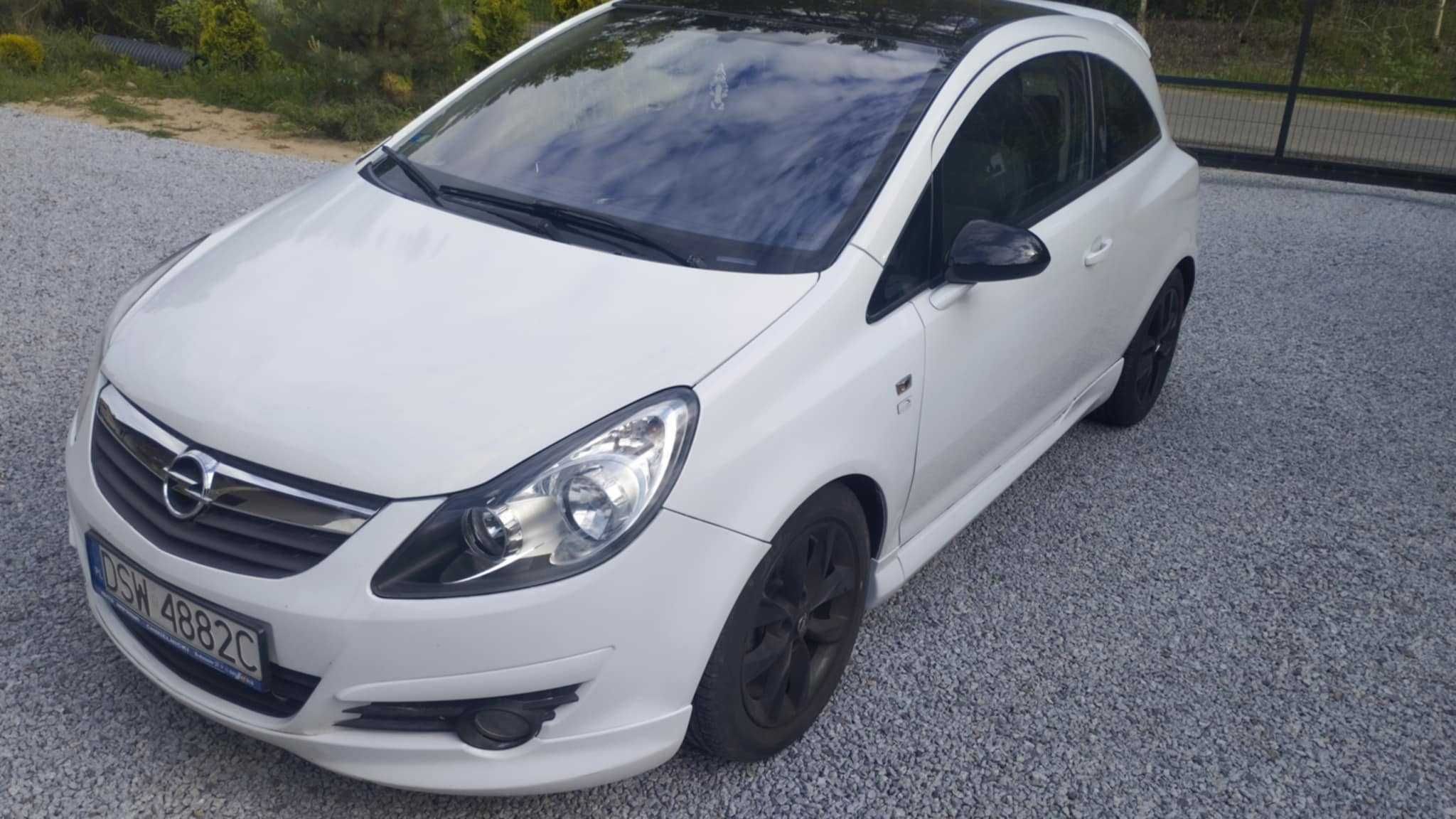 opel corsa d 1.4 wersja limited opc line 2008r maly przebieg
