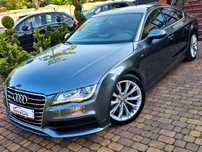 Audi A7 Sportback S-Line 313KM QUATTRO!Skóra+Kubełki+Grzane Fotele^LEDY XENON^Nowe Opony