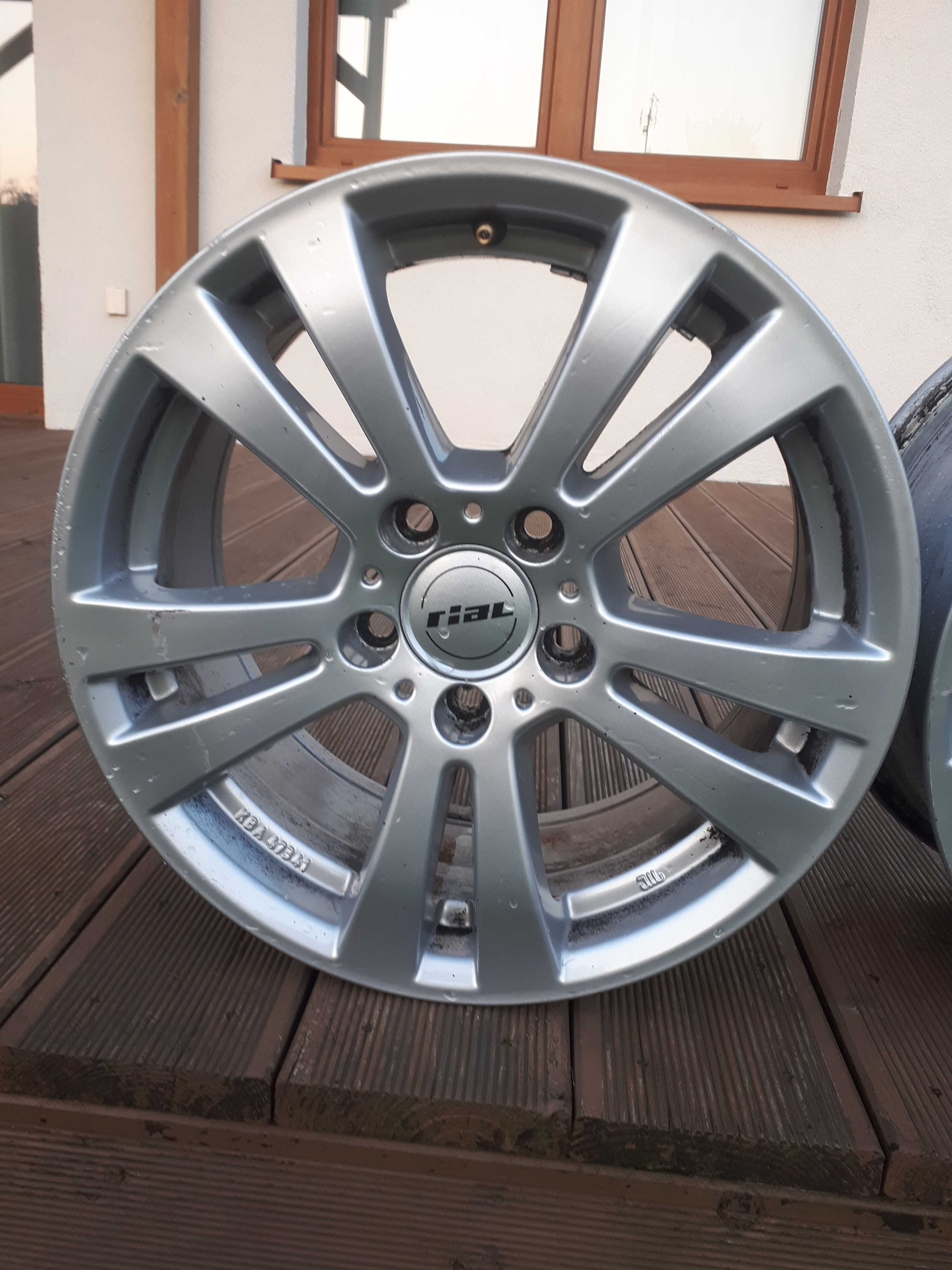 Alufelgi 16 cali RIAL 5x112, ET 45,5 Audi, Mercedes, VW