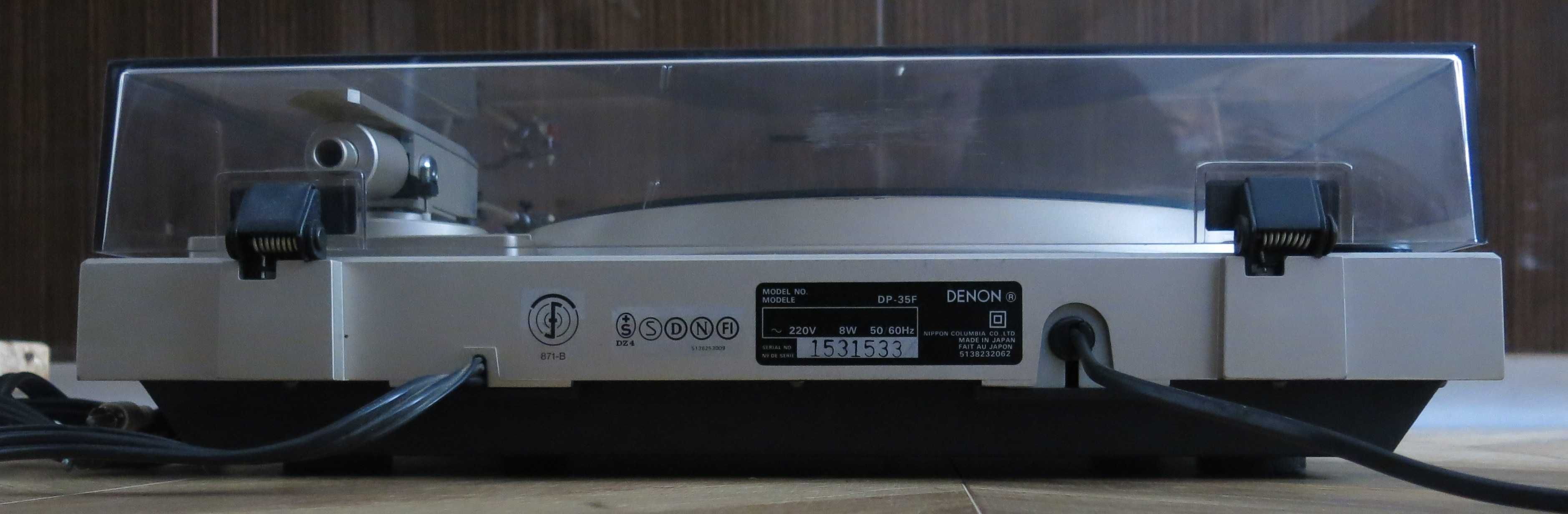 Gramofon DENON DP-35F srebrny sprawny polecam RYBNIK