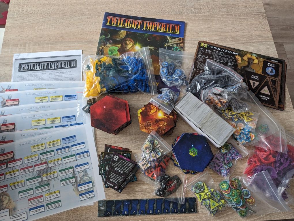 Twilight Imperium (3rd edition) + spolszczenie części kart