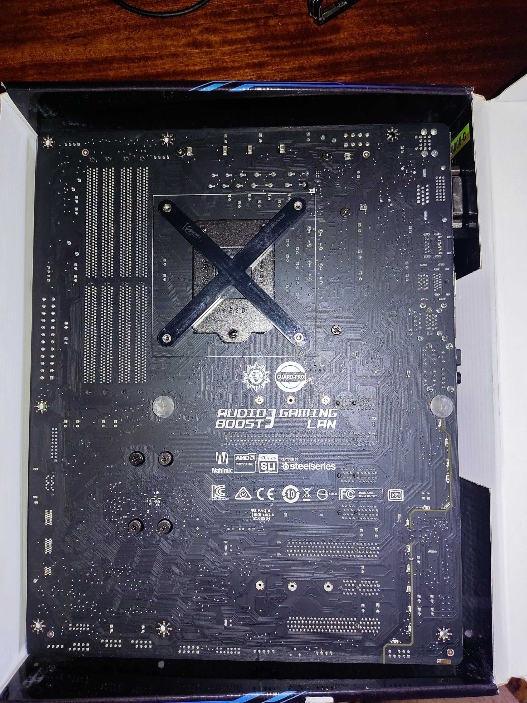 Материнская плата MSI Z170A GAMING M5/Процессор Intel i5-6600k 3.5 GHZ