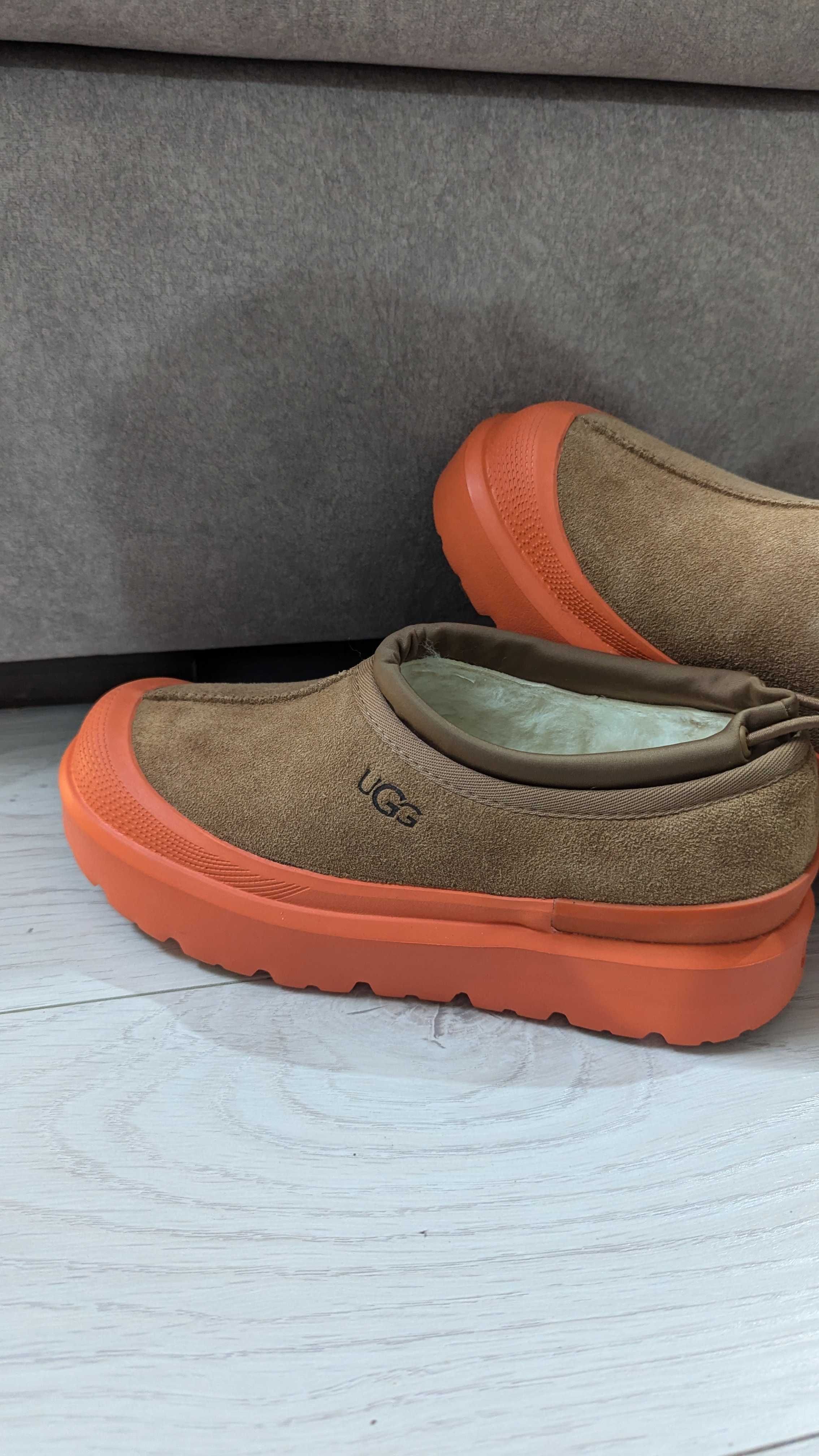 Ugg Tasman слипоны оранжевые