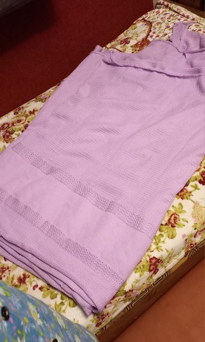 Куски вязані полотна