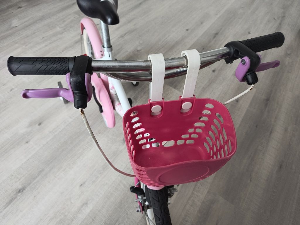 Rowerek dziecięcy Btwin 500 16 cali dla dziewczynki