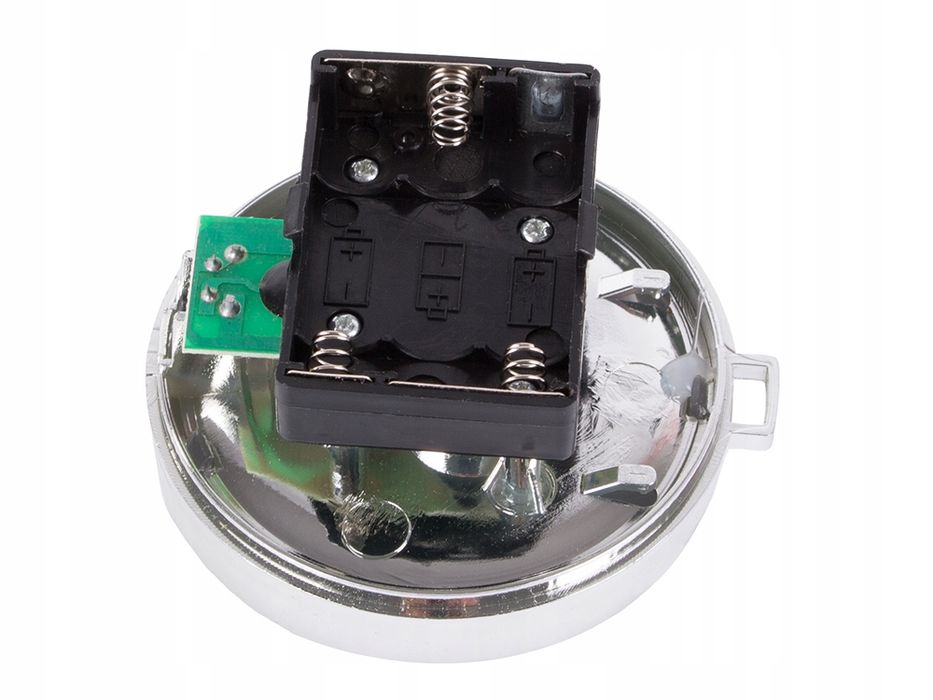 Lampka rowerowa przód LED retro na baterie lampa uchwyt zaczep widelec