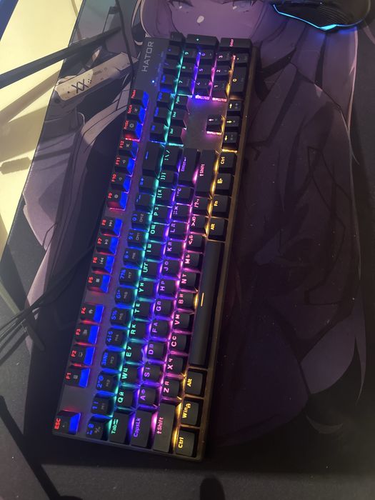 клавиатура hator starfall rainbow