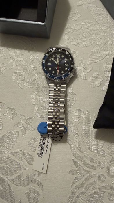 Relógio Seiko GMT SSK003K1 novo