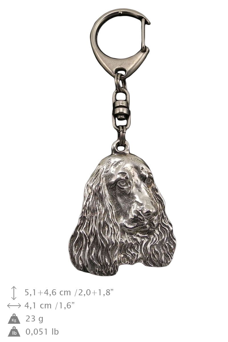 Cocker spaniel angielski I brelok posrebrzany Art-Dog